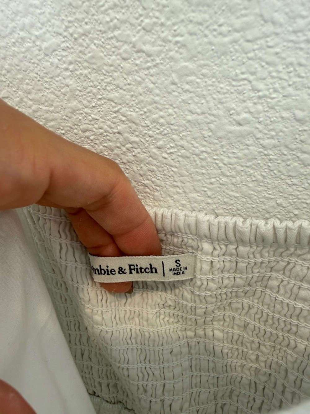 Abercrombie & Fitch Women's Scoopneck Linen-Blend Micro Skort - Picture 3 of 4